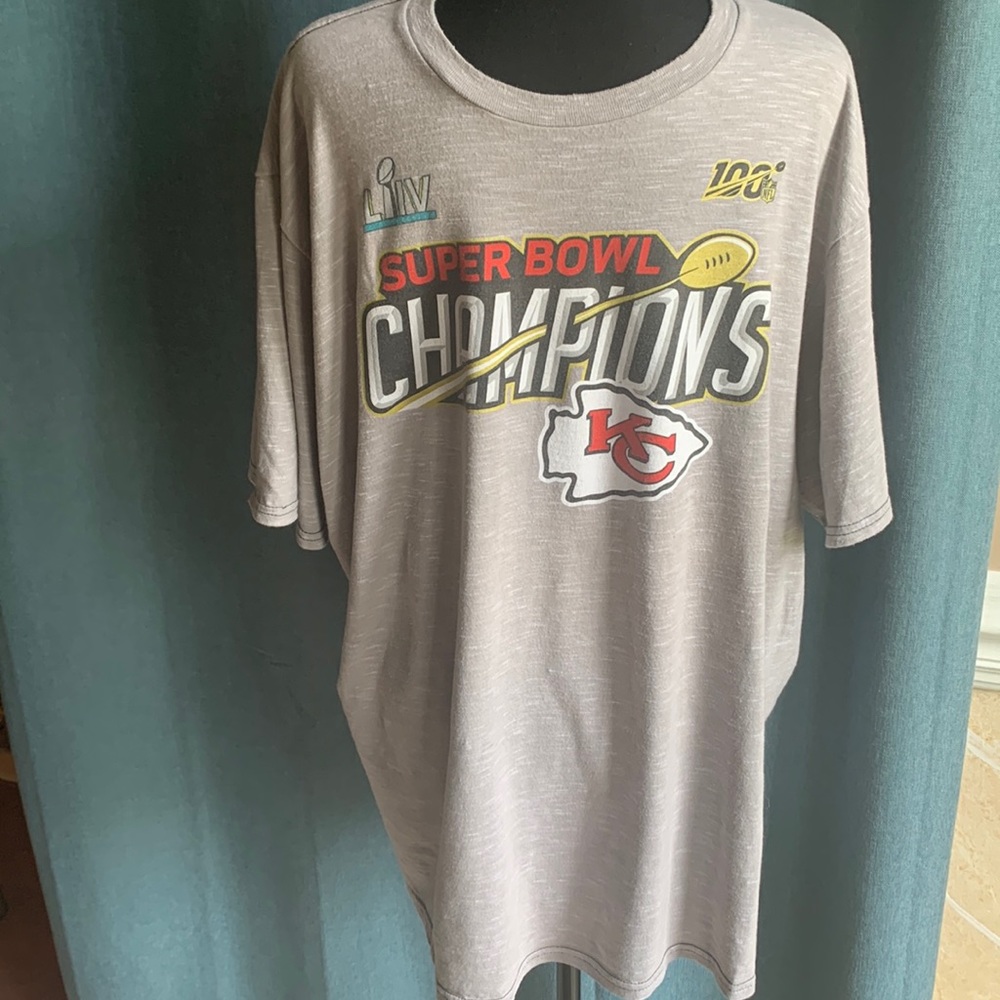 SUPER BOWL LIIV CHAMPIONS KC TEE 2X